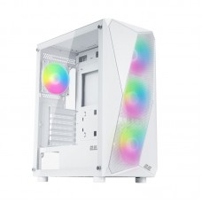 Корпус 2E GAMING Aruba G3313W, без БЖ 1xUSB3.0, 2xUSB2.0, 5x120мм ARGB, VGA 330мм, LCS ready, HUB, TG Side Panel, ATX, білий Корпус 2E GAMING Aruba G3313W, без БЖ 1xUSB3.0, 2xUSB2.0, 5x120мм ARGB, VGA 330мм, LCS ready, HUB, TG Side Panel, ATX, білий