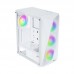 Корпус 2E GAMING Aruba G3313W, без БЖ 1xUSB3.0, 2xUSB2.0, 5x120мм ARGB, VGA 330мм, LCS ready, HUB, TG Side Panel, ATX, білий