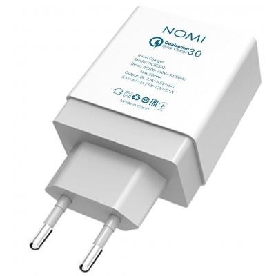 Зарядное устройство Nomi Quick charge 3.0 HC05301 3A white (327825)