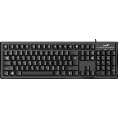 Клавіатура Genius KB-102 USB Black Ukr