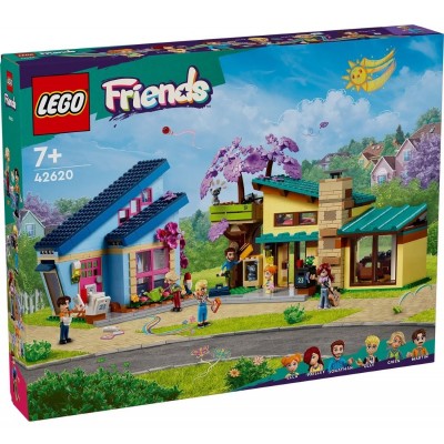 Конструктор LEGO Friends Родинні будинки Оллі й Пейслі