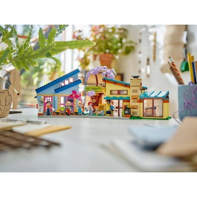 Конструктор LEGO Friends Родинні будинки Оллі й Пейслі