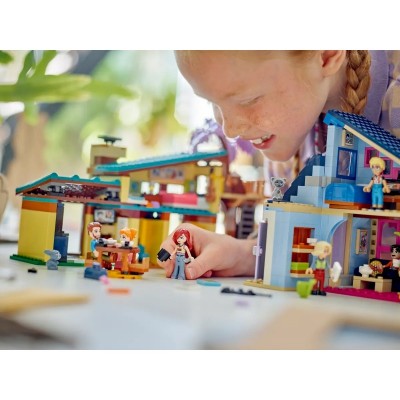 Конструктор LEGO Friends Родинні будинки Оллі й Пейслі