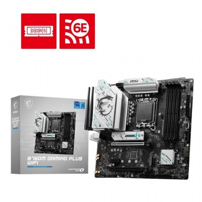 Материнcька плата MSI PRO B760-P DDR4 II s1700 B760 4xDDR4 HDMI DP ATX