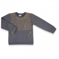 Кофта Breeze з паєтками і блискавками (9367-152G-gray) Кофта Breeze з паєтками і блискавками (9367-152G-gray)