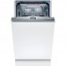 Посудомийна машина Bosch вбудовувана, 10компл., A+, 45см, дисплей, 3й кошик, білий