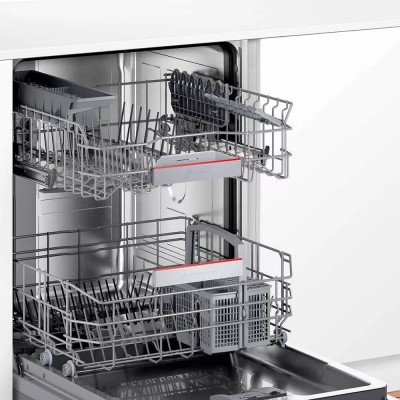 Посудомийна машина Bosch вбудовувана, 10компл., A+, 45см, дисплей, 3й кошик, білий