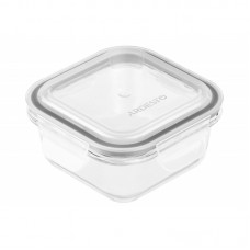 Контейнер для зберігання харчових продуктів Ardesto Gemini, 0.3л, боросилікатне скло, пластик, квадратний, прозорий Контейнер для зберігання харчових продуктів Ardesto Gemini, 0.3л, боросилікатне скло, пластик, квадратний, прозорий