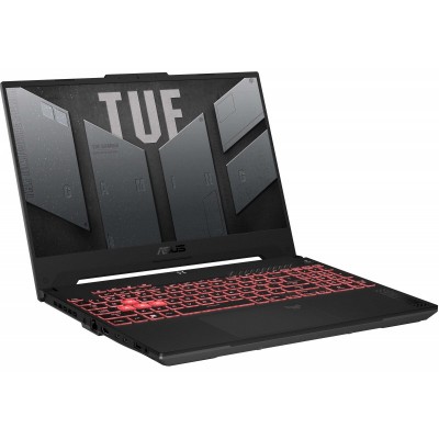 Ноутбук ASUS TUF A15 FA507NVR-LP155 15.6" FHD IPS, AMD R7-7435HS, 16GB, F512GB, NVD4060-8, NoOS, Сірий