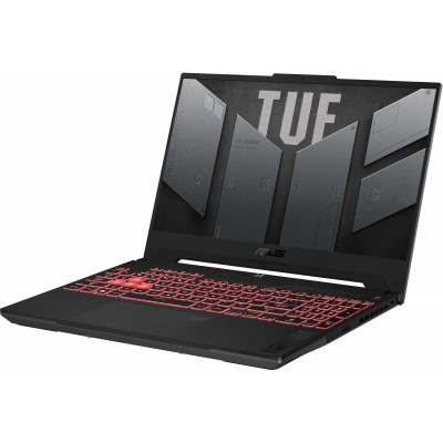 Ноутбук ASUS TUF A15 FA507NVR-LP155 15.6" FHD IPS, AMD R7-7435HS, 16GB, F512GB, NVD4060-8, NoOS, Сірий