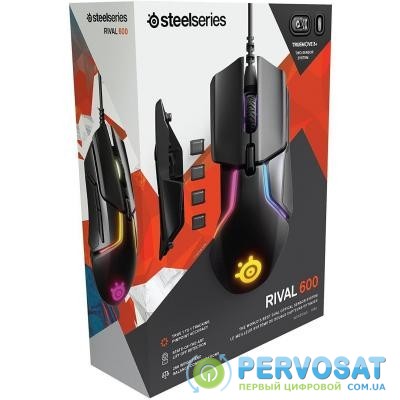 Мышка SteelSeries Rival 600 black (62446)