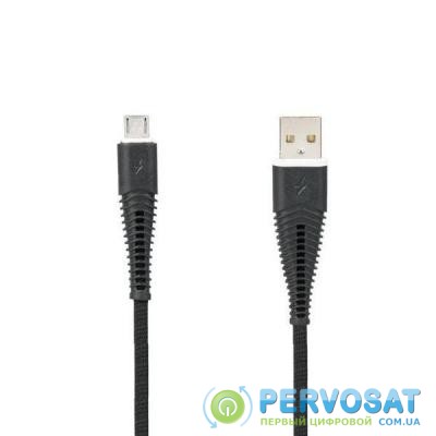 Дата кабель USB 2.0 AM to Micro 5P Pro Amaze 2A Black Gelius (65125)