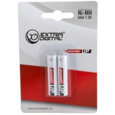 Акумулятор EXTRADIGITAL AAA R3 1000mAh Energy UP 2шт. (AAE1840) Акумулятор EXTRADIGITAL AAA R3 1000mAh Energy UP 2шт. (AAE1840)