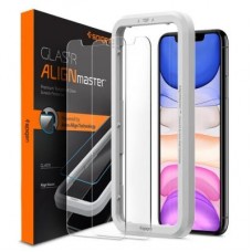 Скло захисне Spigen iPhone 11/XR AlignMaster Glas tR, 2 pack (AGL00101) Скло захисне Spigen iPhone 11/XR AlignMaster Glas tR, 2 pack (AGL00101)