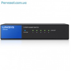 Комутатор мережевий LinkSys LGS105 Комутатор мережевий LinkSys LGS105