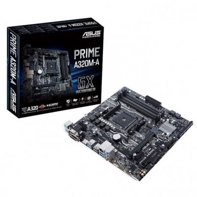 Материнcька плата ASUS PRIME A320M-A sAM4 A320 4xDDR4 HDMI D-Sub DVI mATX