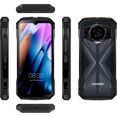 Смартфон Doogee S118 6.58&quot; 8/512ГБ, 2SIM, 10800мА•год, сріблястий