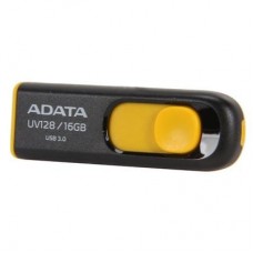 USB флеш накопитель A-DATA 16Gb UV128 black-yellow USB 3.0 (AUV128-16G-RBY) USB флеш накопитель A-DATA 16Gb UV128 black-yellow USB 3.0 (AUV128-16G-RBY)
