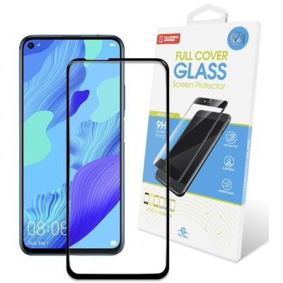 Стекло защитное GLOBAL Full Glue Huawei Nova 5T(черное) (1283126497346)