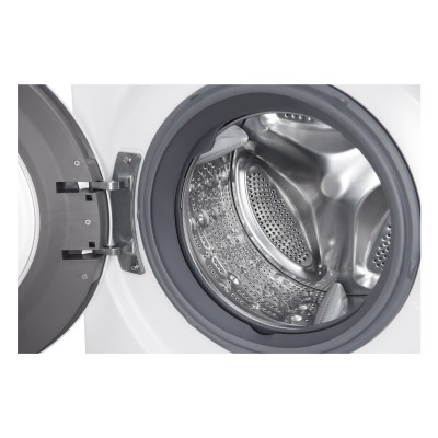 Пральна машина з фронт. завант. LG F4J6TS1W, 8кг, 1400, A+++-30%, Пара, глибина 56см, Дисплей, Білий