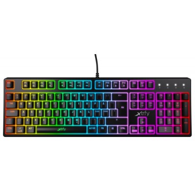 Ігрова клавіатура Xtrfy K4 RGB Kailh Red UA, Black