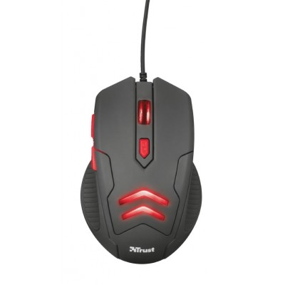 Trust Gaming mouse with Mouse pad BLACK