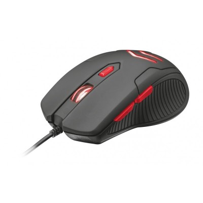 Trust Gaming mouse with Mouse pad BLACK