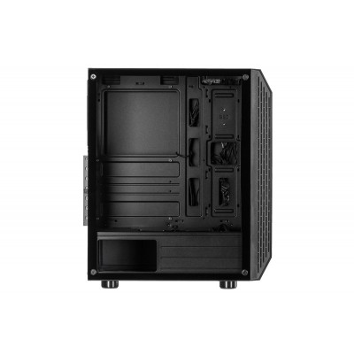 Корпус 2E GAMING DOMINATOR (G3305) MidT, 2xUSB2.0, 1xUSB3.0, 3x120мм ARGB, скло (бічна панель),без БЖ,чорний