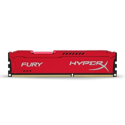 Пам'ять до ПК Kingston DDR3 1600 4GB HyperX Fury Red