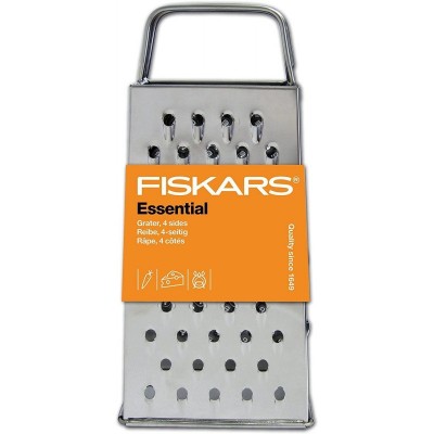 Терка 4-х стороння Fiskars Essential, нерж. сталь