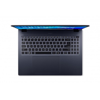 Ноутбук Acer TravelMate TMP416-54 16" WUXGA IPS, Intel U7-255U, 32GB, F1TB, UMA, Lin, синій