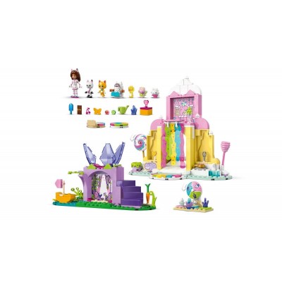 Конструктор LEGO Gabby's Dollhouse Гора солодощів і сад Кітті