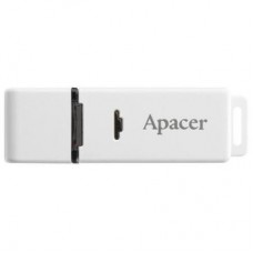 USB флеш накопичувач Apacer 16GB AH223 white USB 2.0 (AP16GAH223W-1)