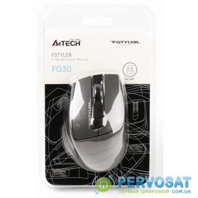 Мышка A4tech FG30 Grey
