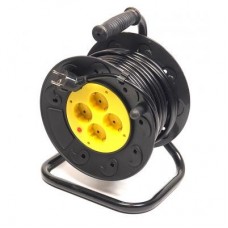 Мережевий подовжувач PowerPlant на катушке 20 м, 4 розетки (JY-2002/20) (PPRA10M200S4) Мережевий подовжувач PowerPlant на катушке 20 м, 4 розетки (JY-2002/20) (PPRA10M200S4)