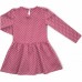 Платье Breeze в горошек (16623-104G-pink)