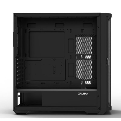 Корпус Zalman Z10 BLACK, без БЖ, 2xUSB3.0, 1xUSB Type-C, 3x140mm Black fans, 1x120mm Black fans, TG Side Panel, EATX, Black