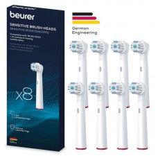 Насадка для зубної щітки Beurer, TB_30/50_S_8, 8 шт в комплекті, білий