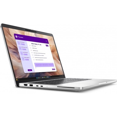 Ноутбук Dell Pro 14 Plus 14" FHD+ AG, Intel U5-235U, 32GB, F512GB, UMA, Win11P, сріблястий