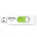USB флеш накопитель ADATA 16GB UV320 White/Green USB 3.1 (AUV320-16G-RWHGN)