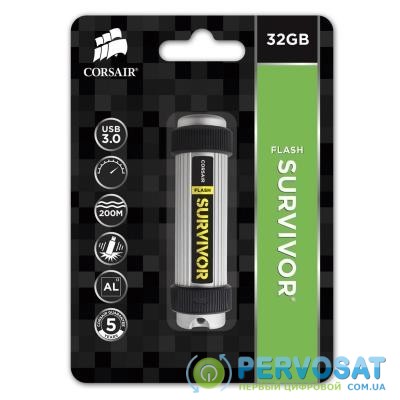 USB флеш накопитель CORSAIR 32GB Survivor USB 3.0 (CMFSV3B-32GB)