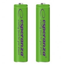 Акумулятор Esperanza AAA 1000mAh Ni-MH * 2 green (EZA101G) Акумулятор Esperanza AAA 1000mAh Ni-MH * 2 green (EZA101G)