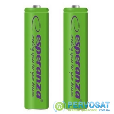 Аккумулятор Esperanza AAA 1000mAh Ni-MH * 2 green (EZA101G)