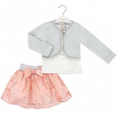 Набір дитячого одягу Verscon святковий (3580-104G-coral) Набір дитячого одягу Verscon святковий (3580-104G-coral)