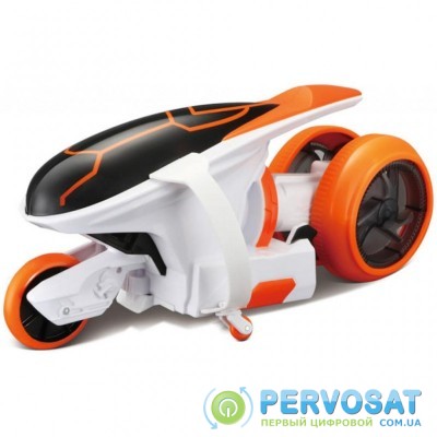 Радиоуправляемая игрушка Maisto Мотоцикл Cyklone 360 оранжево-белый (82066 orange/white)