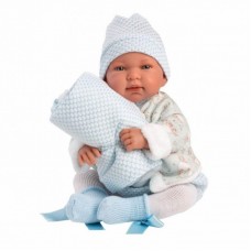 Пупс Llorens що плаче Tino con toquilla, 44 см (84437) Пупс Llorens що плаче Tino con toquilla, 44 см (84437)