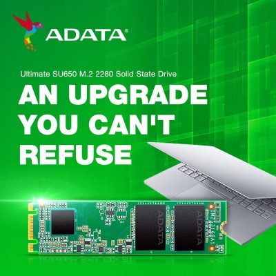 Твердотільний накопичувач SSD ADATA SATA M.2 256GB SU650 2280 3D TLC