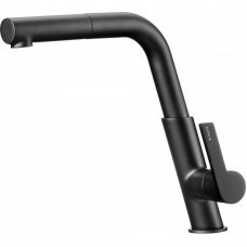 Змішувач для кухні Deante Silia, довж.виливу - 233мм, витяжний, 1важіль, чорний Змішувач для кухні Deante Silia, довж.виливу - 233мм, витяжний, 1важіль, чорний