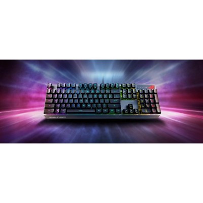 Клавіатура ASUS ROG Strix Scope LED 104key RX RD USB UA Black