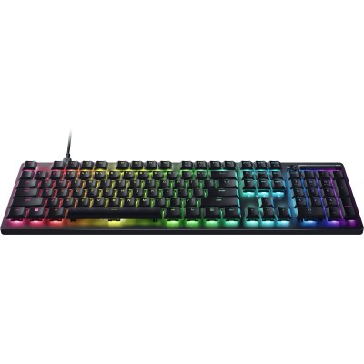 Клавіатура механічна Razer DeathStalker V2 105key, Red Switch, USB-A, EN/RU, RGB, чорний